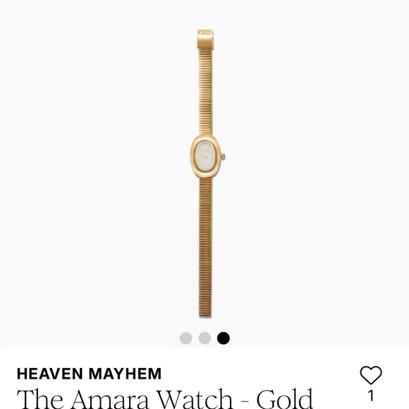 Heaven Mayhem Gold Women's Watch - Picture 2 of 7